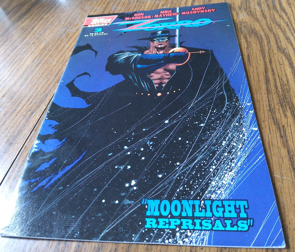 Zorro #2 February 1994 Topps Comics